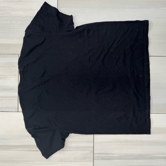 Polo Ralph Lauren Shirt Adult XL Black Red Pony Logo Bottom Crewneck Mens - Picture 6 of 6